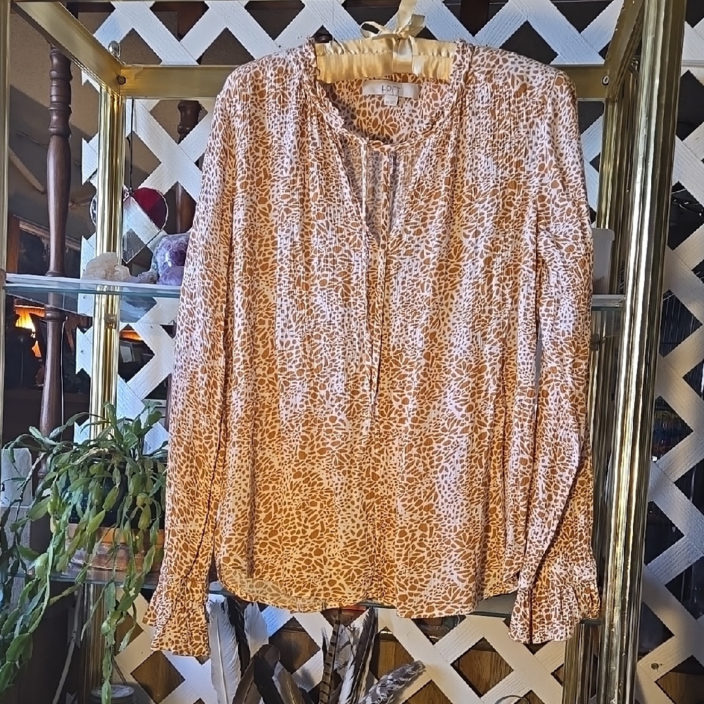 Women's Boho Hippy Chic Blouse Size XS-FC - Picture 4 of 5